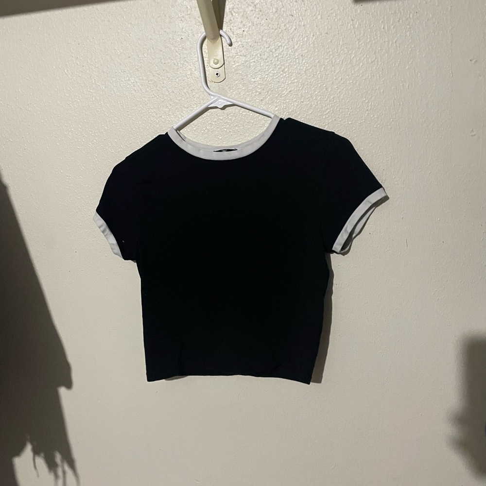 Splash L crop top